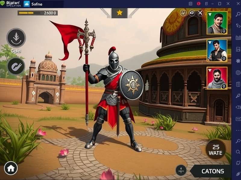 Character customization in Bijapur Spear Warrior
