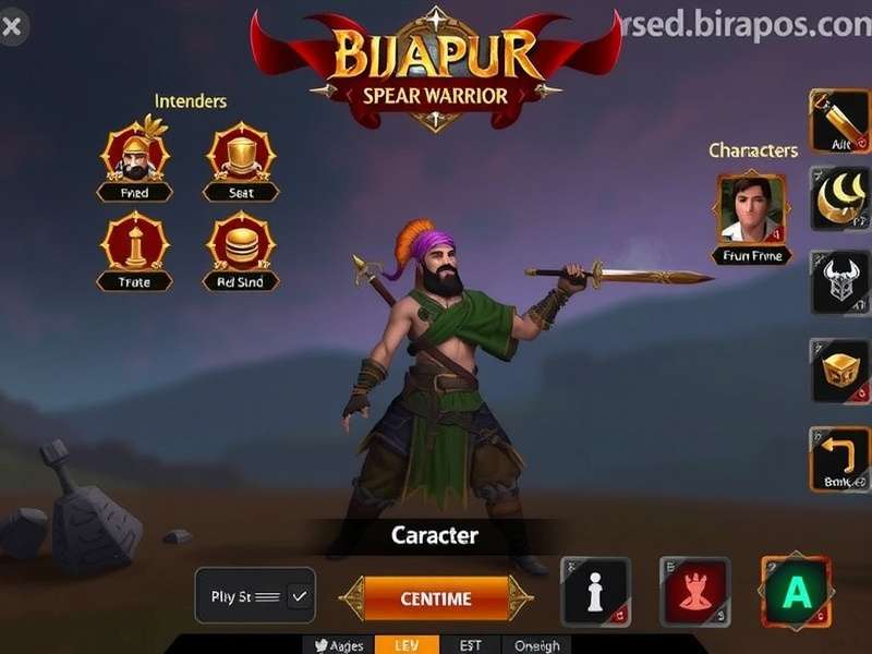 Bijapur Spear Warrior gameplay screenshot